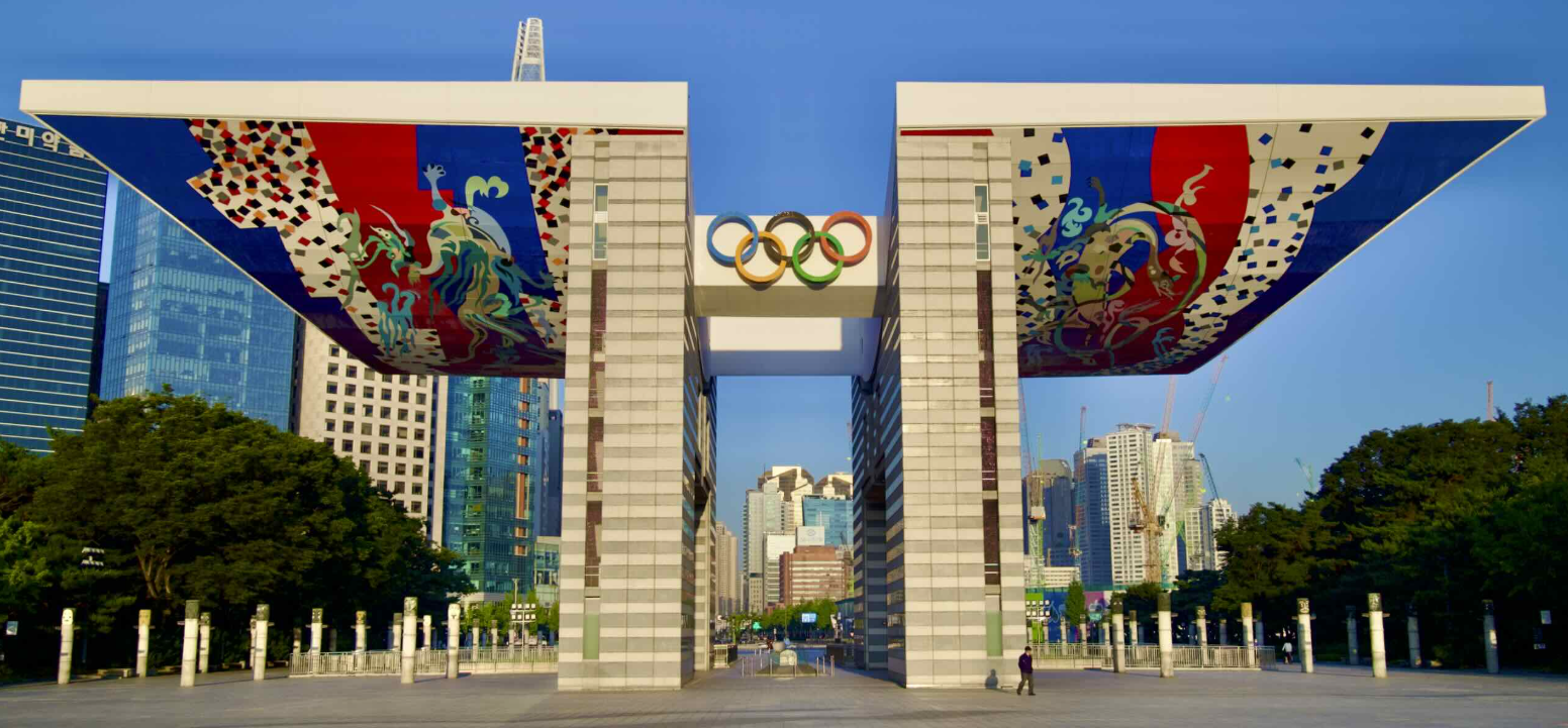 Olympic Stadium at Seoul’s Olympic Park, concert venue for K-pop events