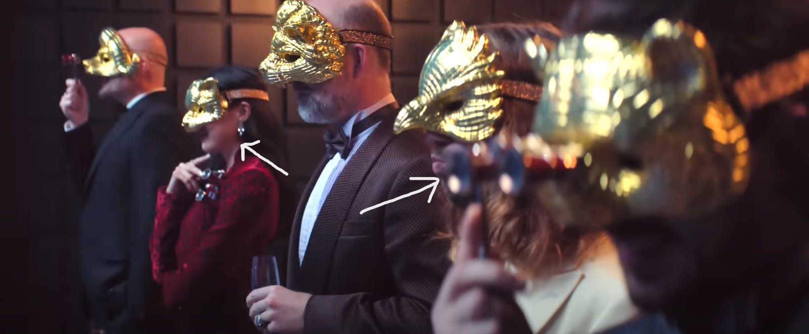 The new female VIP in Squid Game teaser.