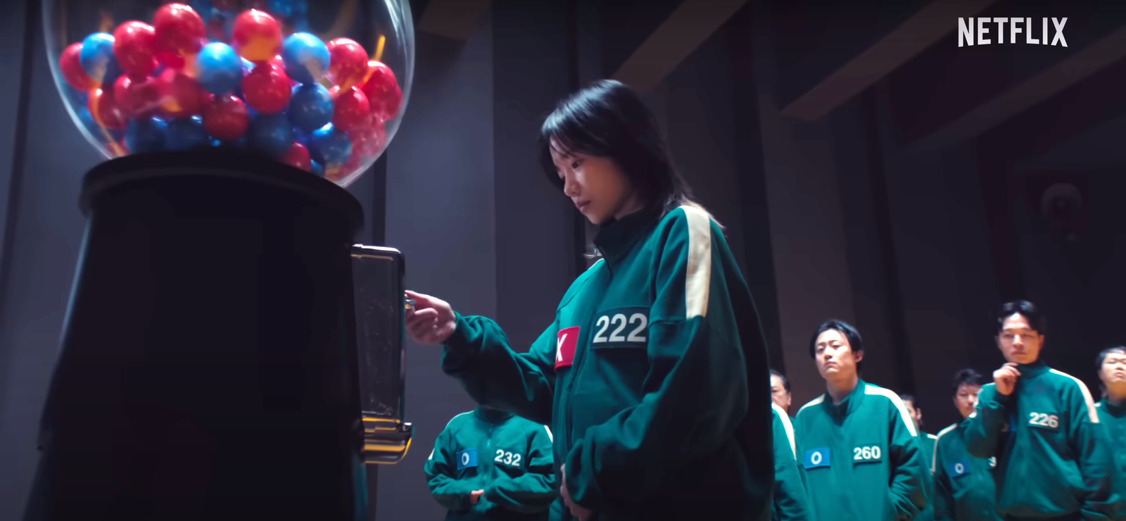 Red and blue balls deciding teams in Squid Game Season 3 teaser