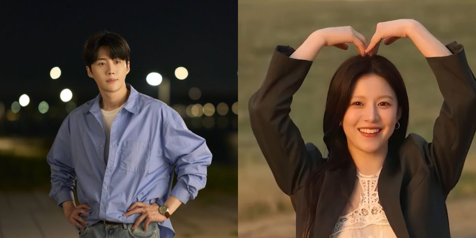 Kim Seon-ho as Joo Ho-jin the interpreter and Go Youn-jung as top star Cha Mu-hee in the drama Can This Love Be Translated.